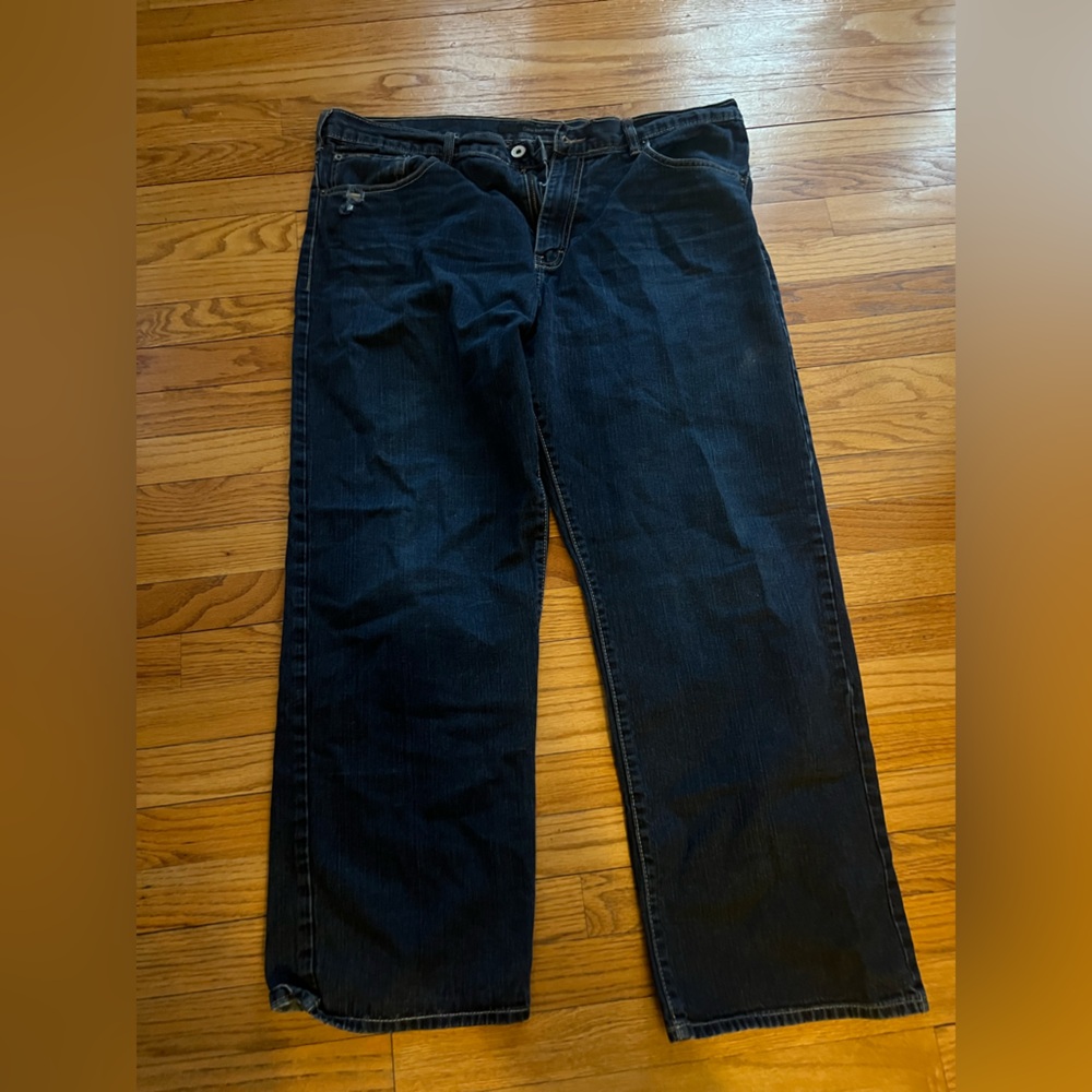 Men’s Calvin Klein relaxed straight jeans 40x30. Great condition.